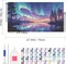 Large Diamond Art Kits for Adults DIY 5D Aurora Diamond Painting Kits for Adults Full Drill Landscape Diamond Painting Scenery Gem Art Kits for Gift Home Wall Decor 27.5x15.7 Inch